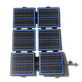 Waterproof Portable ETFE 30W Foldable Solar Panel Charger with USB 5V DC 12V Solar Bag for Outdoor Mobile Power Charging