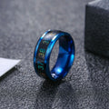 GT 2022 Anillos Giratorios  Newest Jewelry Fahrenheit Stainless Steel Ring Women Multi Colorful Centigrade Finger Rings Women