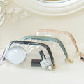 Wholesale Custom Logo Clear Makeup Bags Waterproof TPU PVC Women Travel Zipper Cosmetic Bags Transparent Cartoon Customized