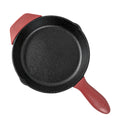 Hot Selling Cast Iron Frying Pans Handle Holder No Coating Interior Eco-Friendly Glass Cover Oven Safe Gas Induction Asian Zen