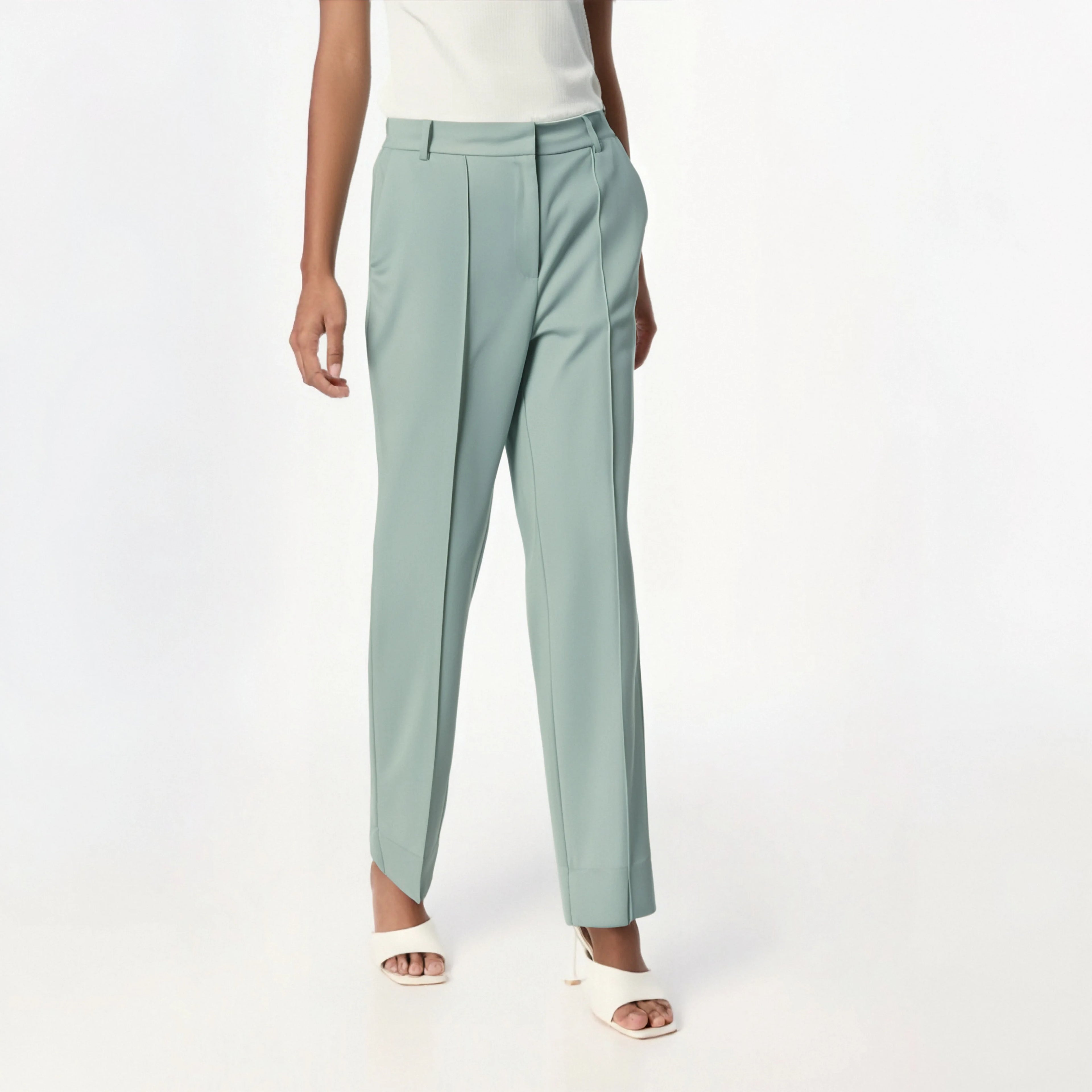 Clean Casual Summer Pants Girls Women Work Pants Green 2024 Summer Pants Women