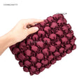 Cosmetic Small Fashion Glitter Beauty for Travel Makeup Bags with Zipper Material with Letter Logo Pattern Bag Type