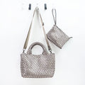 Luxury Neoprene Woven Bags Handbags Beach Crossbody Bag Women Custom Make Hand Weaved Tote Bag
