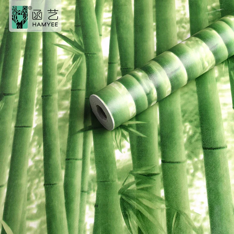 Wall Paper Home Decoration Modern Green Leaf Peel and Stick Wallpaper for Bedroom