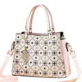 2022 Women's Casual Tote Handbag Printed Shoulder Bag with Zipper Closure Refreshing Style and Loved by Women