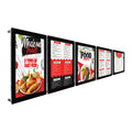 Cafe La Comida Marco De un Cartel Acrylic Restaurante Publicidad Led Display Junta Letreros De Menu