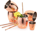 Stainless Steel Coffee Beer Cocktail Cup 2oz Mini Moscow Mule Shot Glasses Copper Mugs