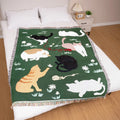 Native America Precious Moment Jacquard Cusrtom Wholesale Designer Nordic Woven Knitted Tapestry Cotton Blanket Luxury Throws
