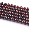 Zhe Ying 6/8/10mm Orange Garnet Beads 100% Natural Heailing Crystal Beads Bracelet Gemstone Necklace Natural Orange Garnet