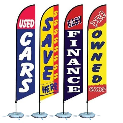 High Quality Polyester Flying Banners Outdoor Promotional Business Advertising Teardrop Beach Flag Feather Flag