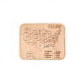 Wholesale Laser Cut Wood Puzzle Maps of Country Map USA Map Jigsaw Puzzle Wooden Jigsaw Puzzles