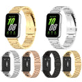 IVANHOE Stainless Steel Metal Wrist Strap for Samsung Galaxy Fit3 Replacement Band Bracelet for Galaxy Fit 3 SM-R390 Wristband