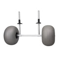 Keluoer Stainless Aluminum Kayak Dolly/kayak Cart Sit on Top Kayak Cart Beach Trolley With 12 Inch Balloon Wheels