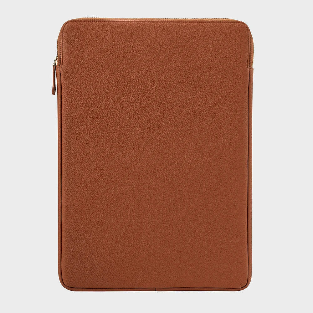 13 14 15.6 Inch Travel Business Notebook Bag Pebble Leather Laptop Sleeve Case Bag for Women Laptop Bag