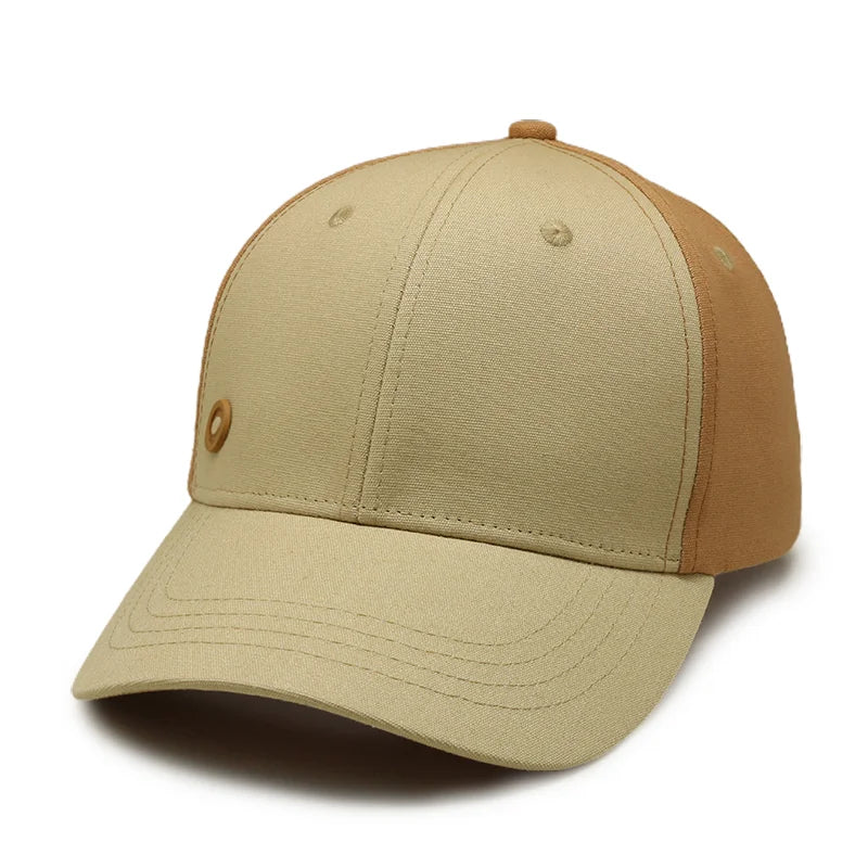 New Designer 6 Panel Sport Trucker Hat Customized Embroidery/Metal Logo Plain Color Men's Baseball Caps