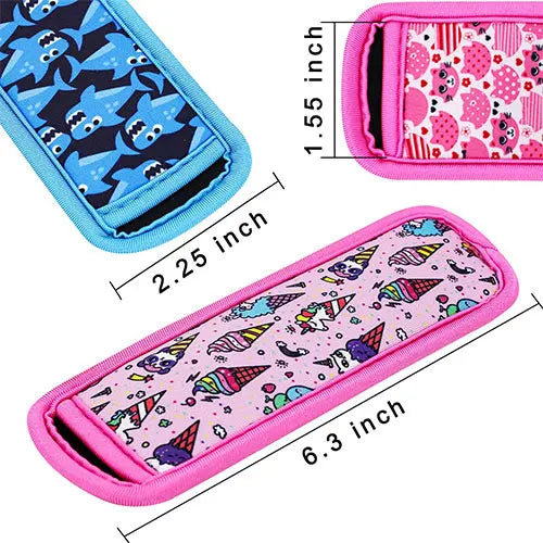 High Quality Customize Neoprene Freezer Ice-lolly Bags Ice Pop Sleeves Antifreezing Sleeves