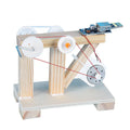 Hot Selling Wooden DIY Hand Cranked Generator Scientific Experiment Kits Kids Educational Toys WOOD CRAFT BAMBOO