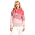Fitspi  Customized Women Funnel Cowl Neck Thick Solid Hooded Pullover Lady Color Block Long Sleeve Hoodies Sweatshirt