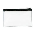 HY D1208-A240123 Unisex Transparent PVC Cosmetic Bag Reusable Fashionable Makeup Pouch Waterproof Plastic Zipper Clutched Case