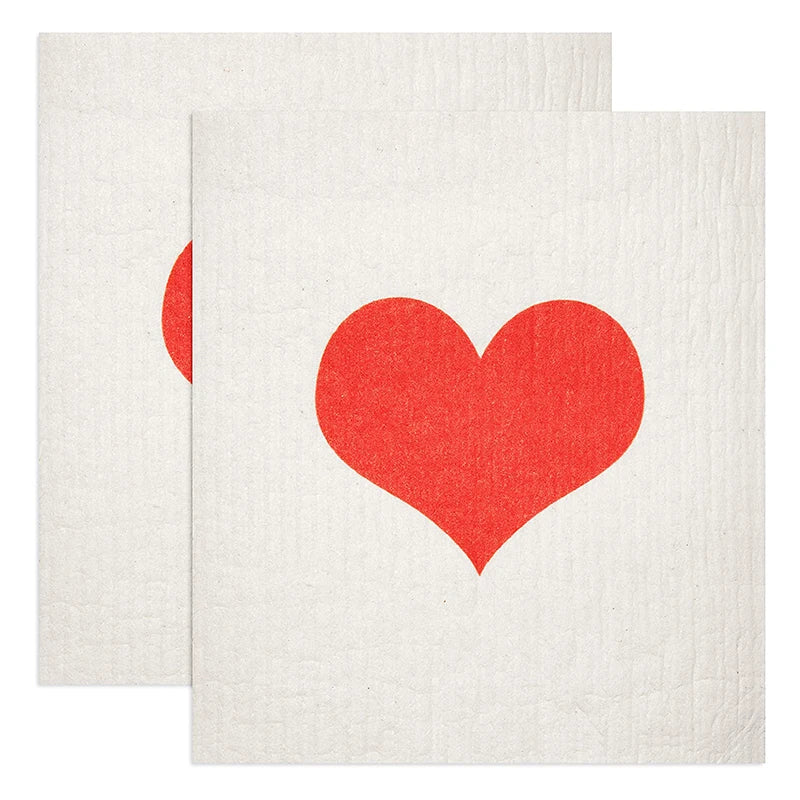 Custom Printing  Swedish Kitchen Dish Cloth Reusable Cellulose Sponge for Cleaning Biodegradable Sponge Cloth