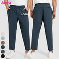 Janya Men's Ins Sportswear Breathable Quick Dry Gym Wear Casual Running Trousers Elastic Waist Custom Logo Nylon Sports Pants