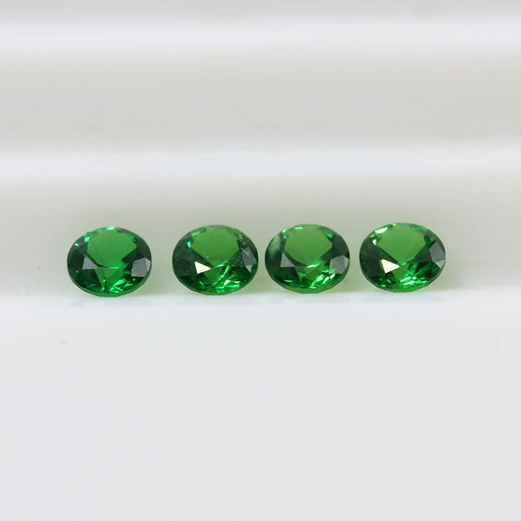 Tsavorite Green Garnet Loose Stone 0.8-3.3mm Round a Grade Natural Gemstone for Collector & Wholesale Great Value