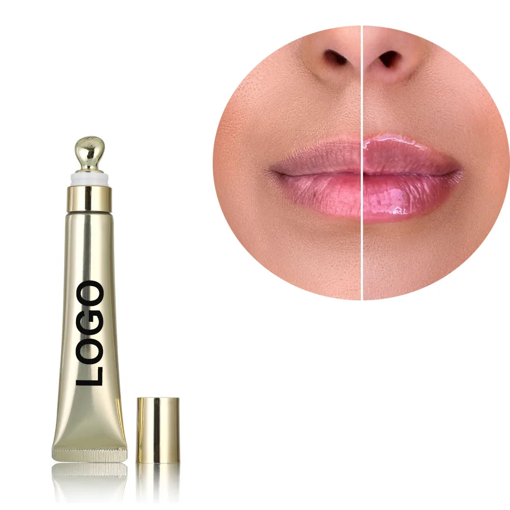 Private Label extreme Lip Gloss Plumper Vegan Spicy Stronger Lip Volumizer