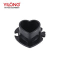 Black  Heart Permanent Makeup Pigment  Cups Wholesale Price Cup Heart Shaped Ink Cup  Skull