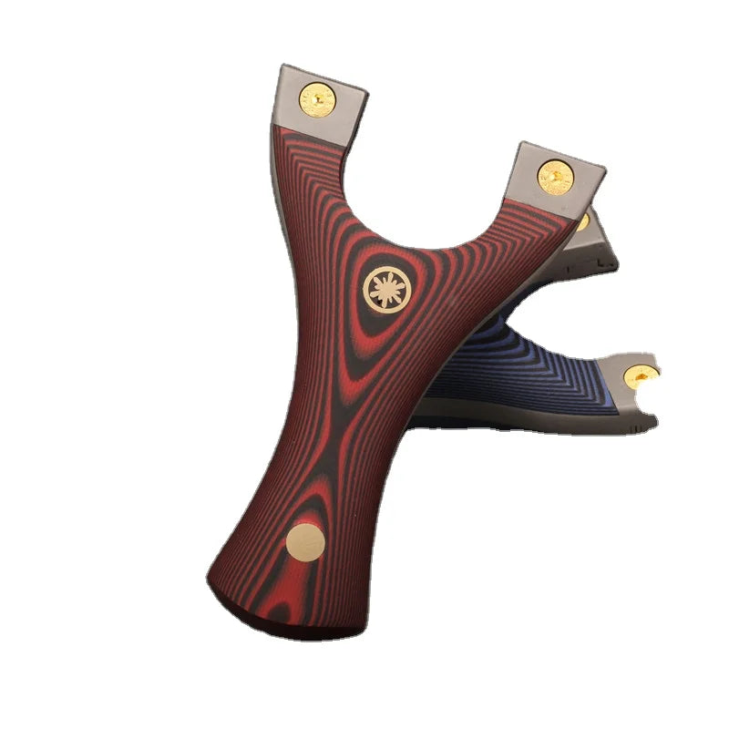 Titanium Steel G10 Slingshot Fast Catapult for Outerdoor Hunting