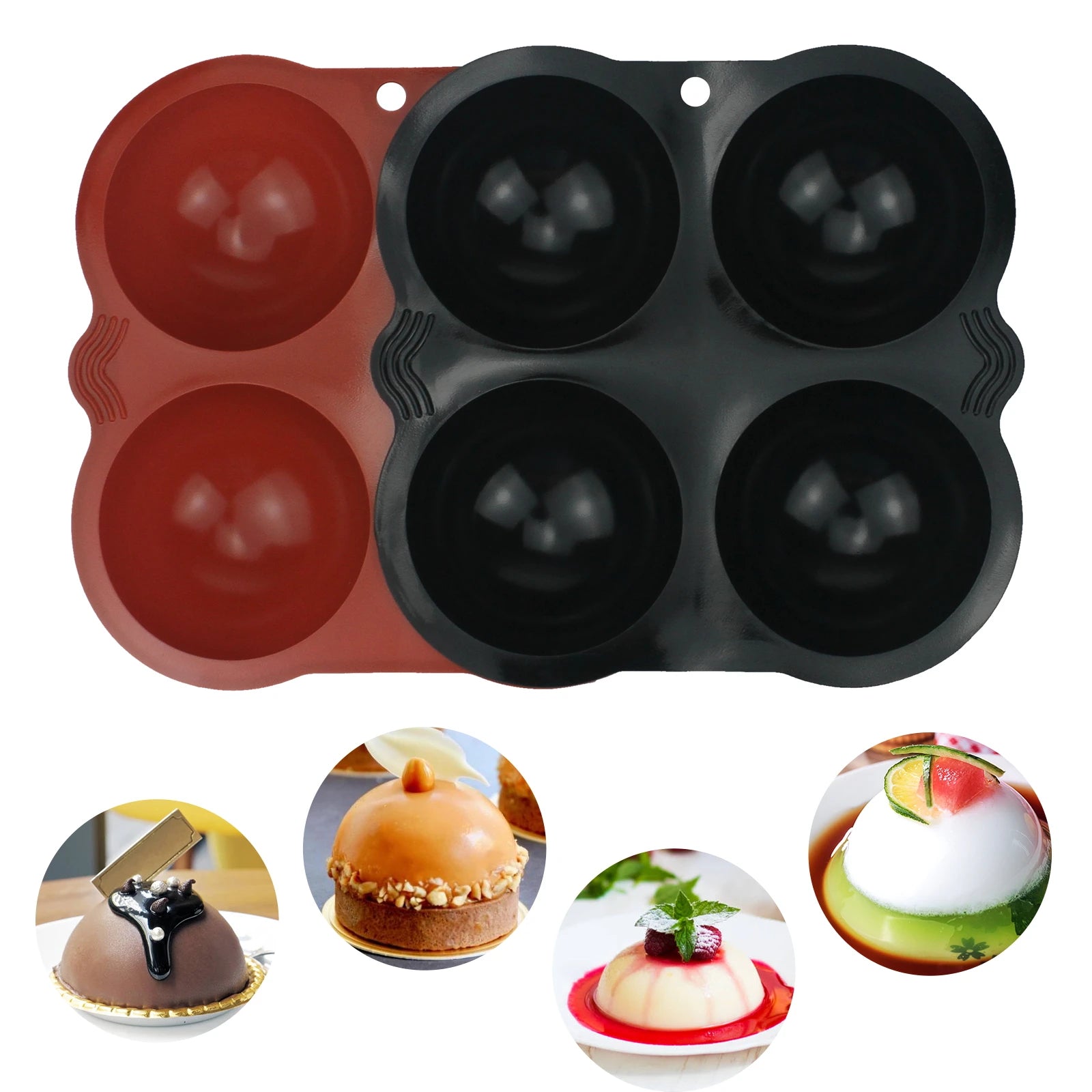 Kitchen Cake Tool Custom Candy Mold Biscuit Chocolate Cake Baking Tools Silicone Moon Mold Heart Cake Molds