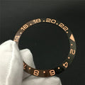 Wholesale Watch 38mm Bezel Ring Insert Ceramic Embossed Cover Case Bezel Replacement Ceramic Bezels & Inserts Manufacture