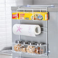 Hanging Metal Refrigerator Side Storage Org Can Organizer for Refrigerator Hanging