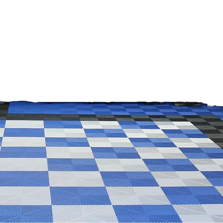 New Model PP PVC Garage Floor Tiles Vinyl Flooring for Workshop and Warehouse Durable Plastic Garage Floor Tiles