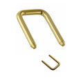 Custom Tinned Copper Jumper Wire Jumper Contact Spacing Brass Stainless Steel Wire Forming