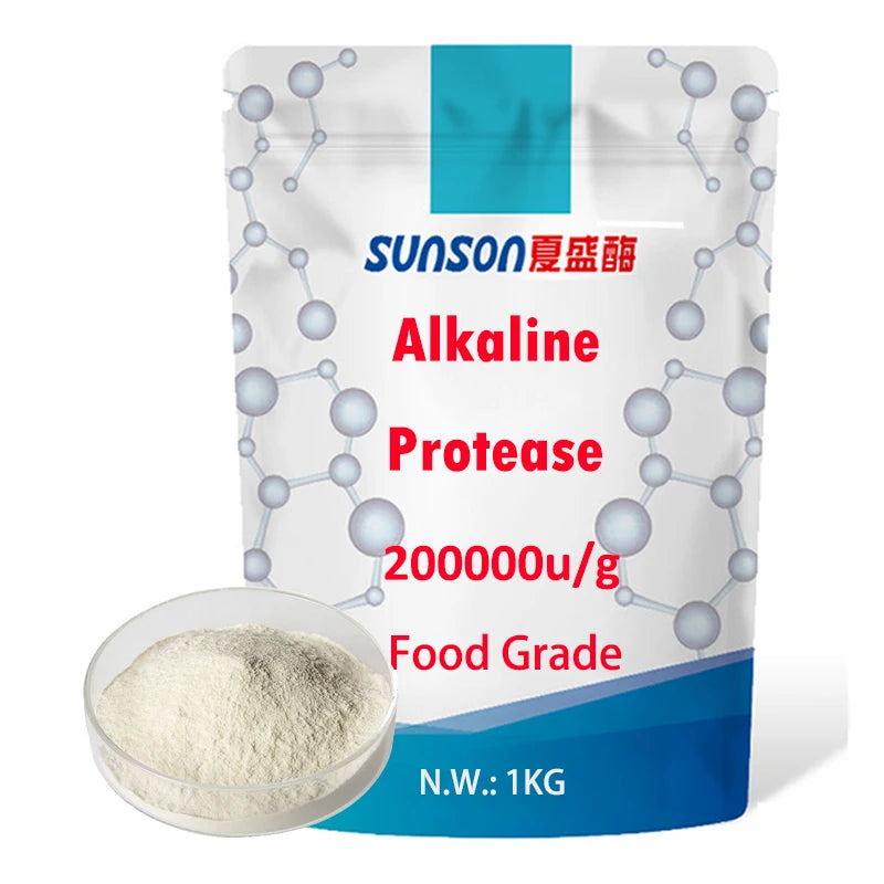 Food Enzyme Alkaline Protease for Soybean Vegetable Protein Active Soybean Peptide Protein Powder Soy Protein Processing