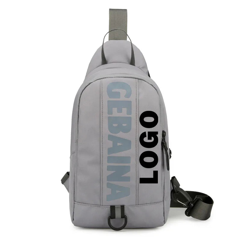 Leisure Sports Crossbody Bag Water-resistant Crossbody Bag Cycling Backpack Single Shoulder Bag for Men