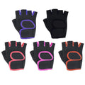 ZY Brand SG01 Model Half Finger Neoprene Non-Slip Cycling Fitness Custom Gym Weight Lifting Gloves for Unisex Outdoor Sports
