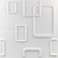 Irini Premium Geometric Modern 3D PVC Fireproof Waterproof Wall Panels for Household Interior Decoration Stock US 3-Day Delivery