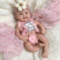 40CM Factory Direct  High Quality Realistic Vein Detail Full Silicone Baby Doll Open Eyes Collectibles Art Exhibition