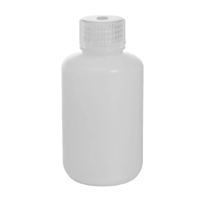Lab Consumables 30ml 60ml 125ml 250ml 500ml 1000ml Narrow Mouth PP HDPE Clear Lab Reagent Container Scale Plastic Reagent Bottle