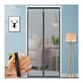 Hot Sale Modern Automatic Closing Magnetic Door Screen Anti-Mosquito Mesh Built-In Full Light Shading Black Door Curtain