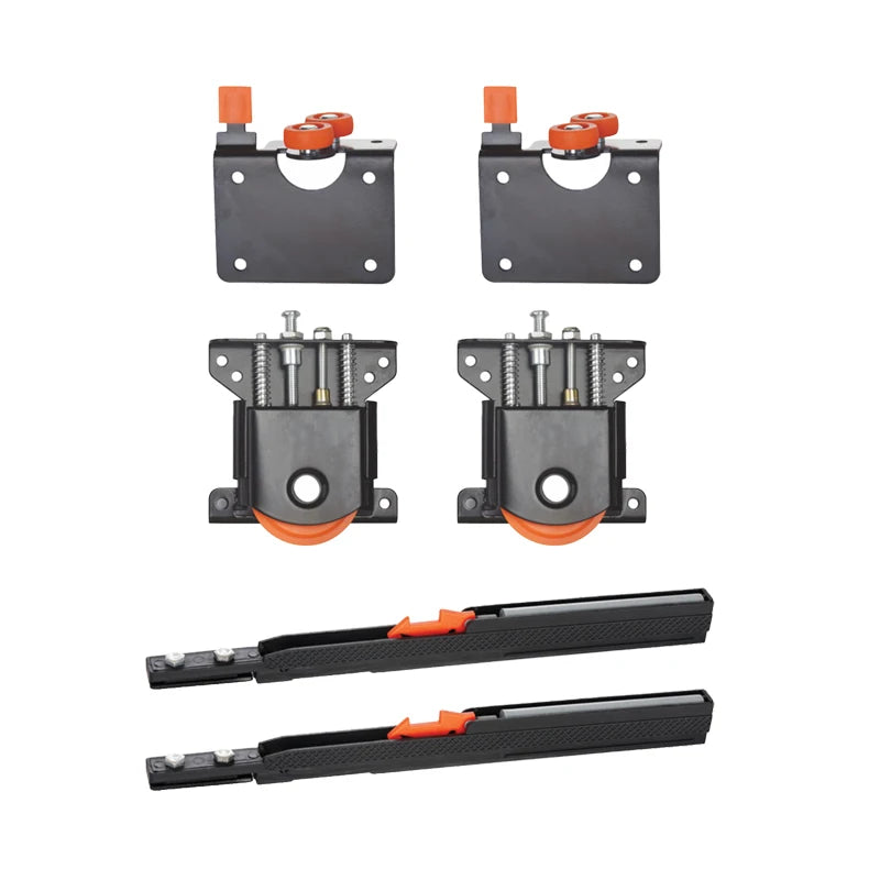 Furniture Sliding Wardrobe Hardware Door Roller Fittings System Plastic Roller Upper Wheels
