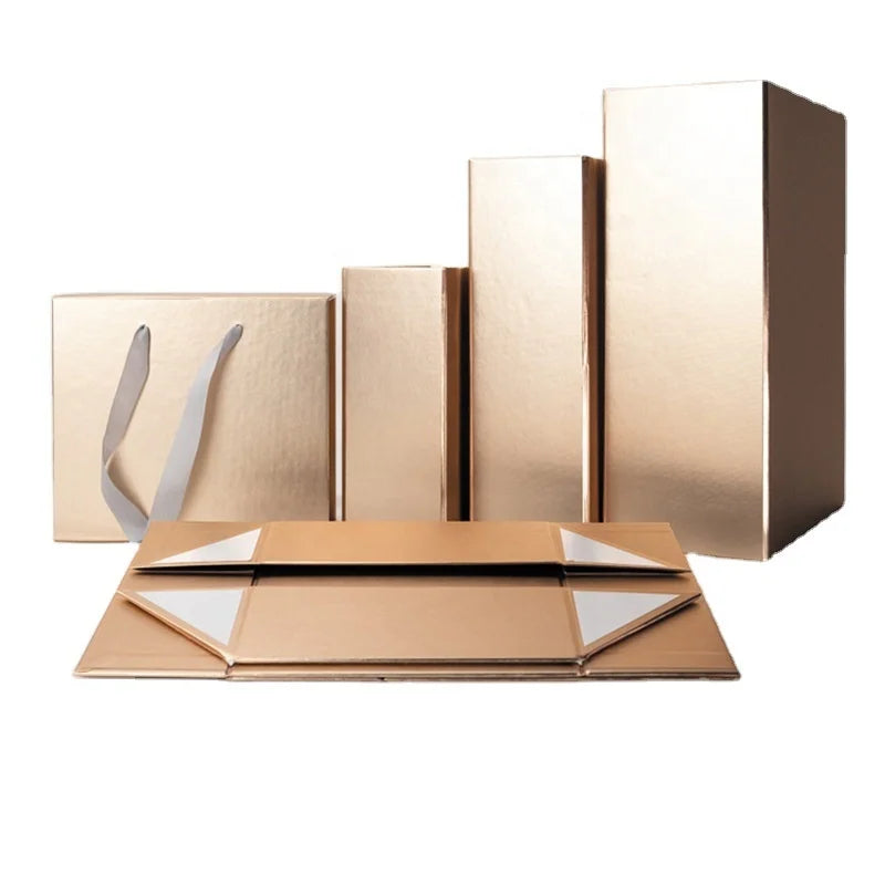 Chengruo Stock Snack Waffle Vegetable Packaging Book Style Shape Foldable Magnetic Closure Gift Paper Box Matt Lamination