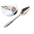 Nestling Pet Supply Stainless Steel Bird Feeding Spoon Parrots Metal Milk Powder Water Feeder Spoon