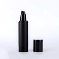Customized 80ml 100ml 120ml Matte Black Airless Vacuum  Lotion Pump Spray Bottle Skincare Cosmetic Packaging
