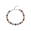 C8300 Abiding Hot Selling Animal Shape 925 Sterling Silver Fashion Jewelry Smoky Quartz Bracelet