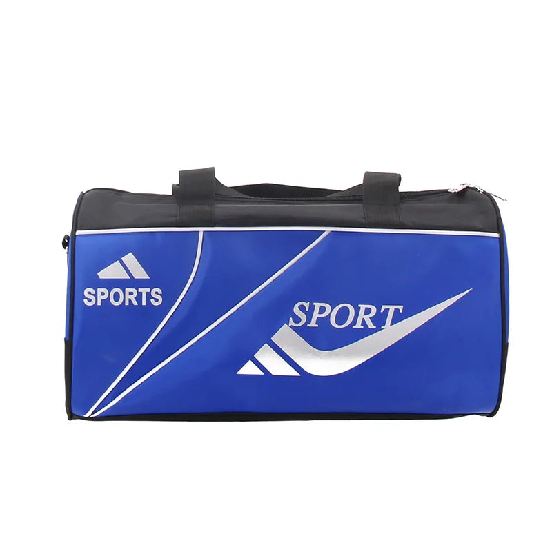 New Trendy Oxford Cloth Custom Letter Sports Travel Bag for Women and Men Large Capacity Portable Fitness Yoga Gym Bag