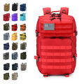 Lupu Custom 45L Tactical Backpack Molle System Camouflage Oxford Waterproof Rucksack Polyester Zipper Fashion for Outdoor Hiking