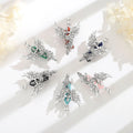 Merryshine Silver Plated Copper Natural Healing Stone Jewelry Quartz Crystal  Phoenix Pendant Necklace