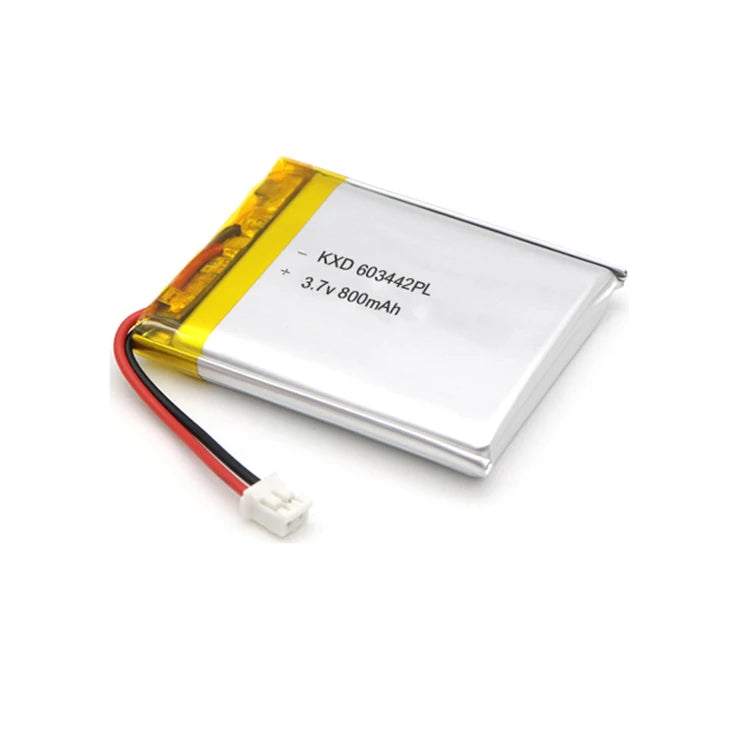 Rechargeable 800mah 3.7v 603442PL Lithium Polymer Battery